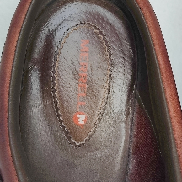 Merrell Mules Luxe Plunge clog leather Women's size 9.5 shoes Bohemian, Prairie - Picture 5 of 10